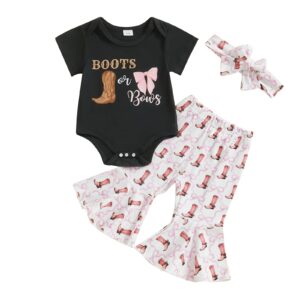 Boys And Girls Milk Cow Print Outfit Set