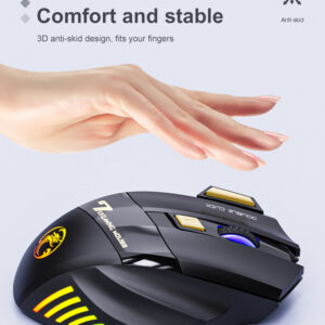 Colorful Breathing Light Wireless Gaming Mouse