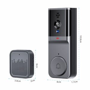 M16 Wireless WiFi Video Doorbell With Infrared Two-Way Intercom And Surveillance Camera