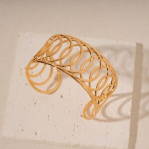 Adjustable Geometric Wide-Style Personalized Trendy Bracelet