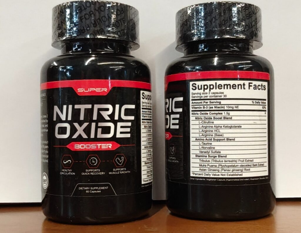 Super Nitric Oxide Booster