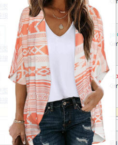 Womens Loose-Fit Blouse Casual Shirt Top