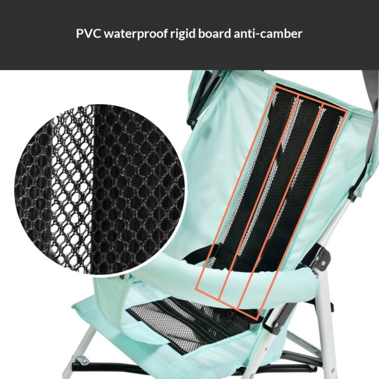 Lightweight Foldable Stroller With Both Sitting And Reclining Positions