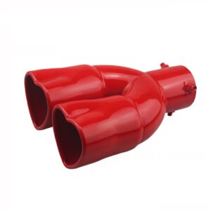 Thickened Stainless Steel Heart-Shaped Exhaust Muffler