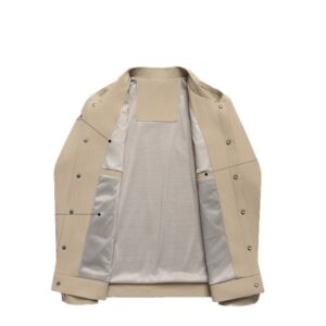 Mens Lapel Jacket With Buttoned Placket Top Coat
