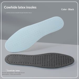 High-elastic Odor-resistant Leather Summer Thin Insoles