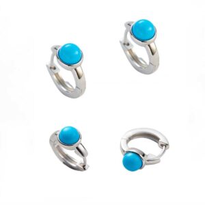 Retro Minimalist Turquoise Earrings For Women