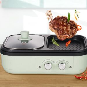 All-in-one Dual-control Electric Barbecue Grill