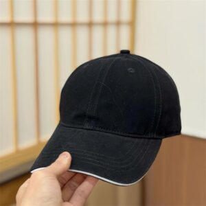 Korean-style Mens Hat, Japanese-style Minimalist Versatile Solid-color Baseball Cap