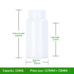 Capsule And Tablet Flip-top Bottle
