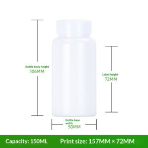Capsule And Tablet Flip-top Bottle