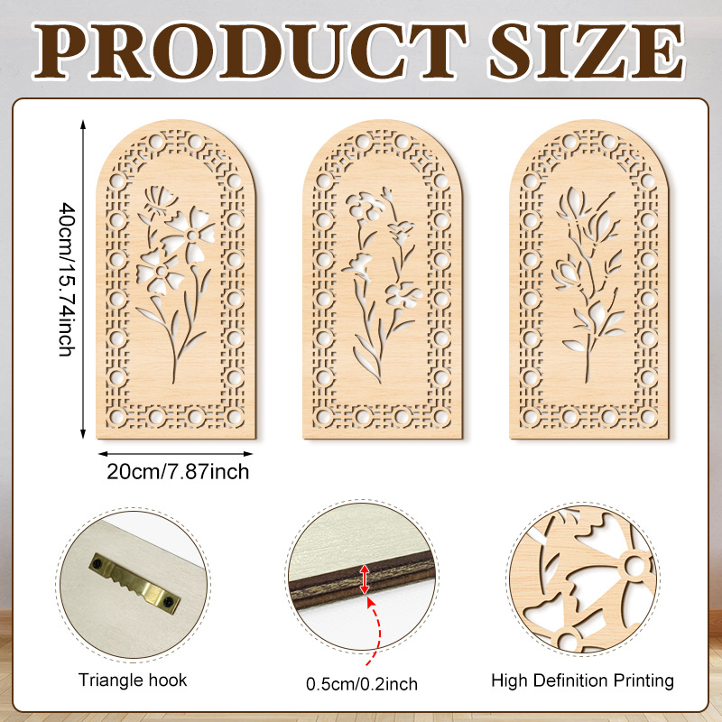 Household Wooden Craft Wall Decoration - Image 33