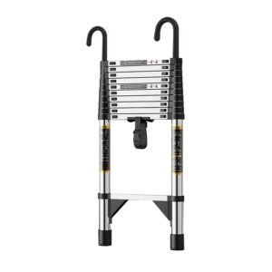 Telescopic Ladder With Hook Stainless Steel Straight Ladder For Construction Work