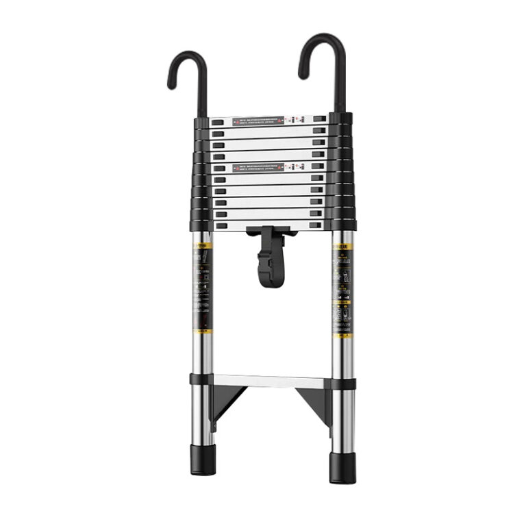 Telescopic Ladder With Hook Stainless Steel Straight Ladder For Construction Work
