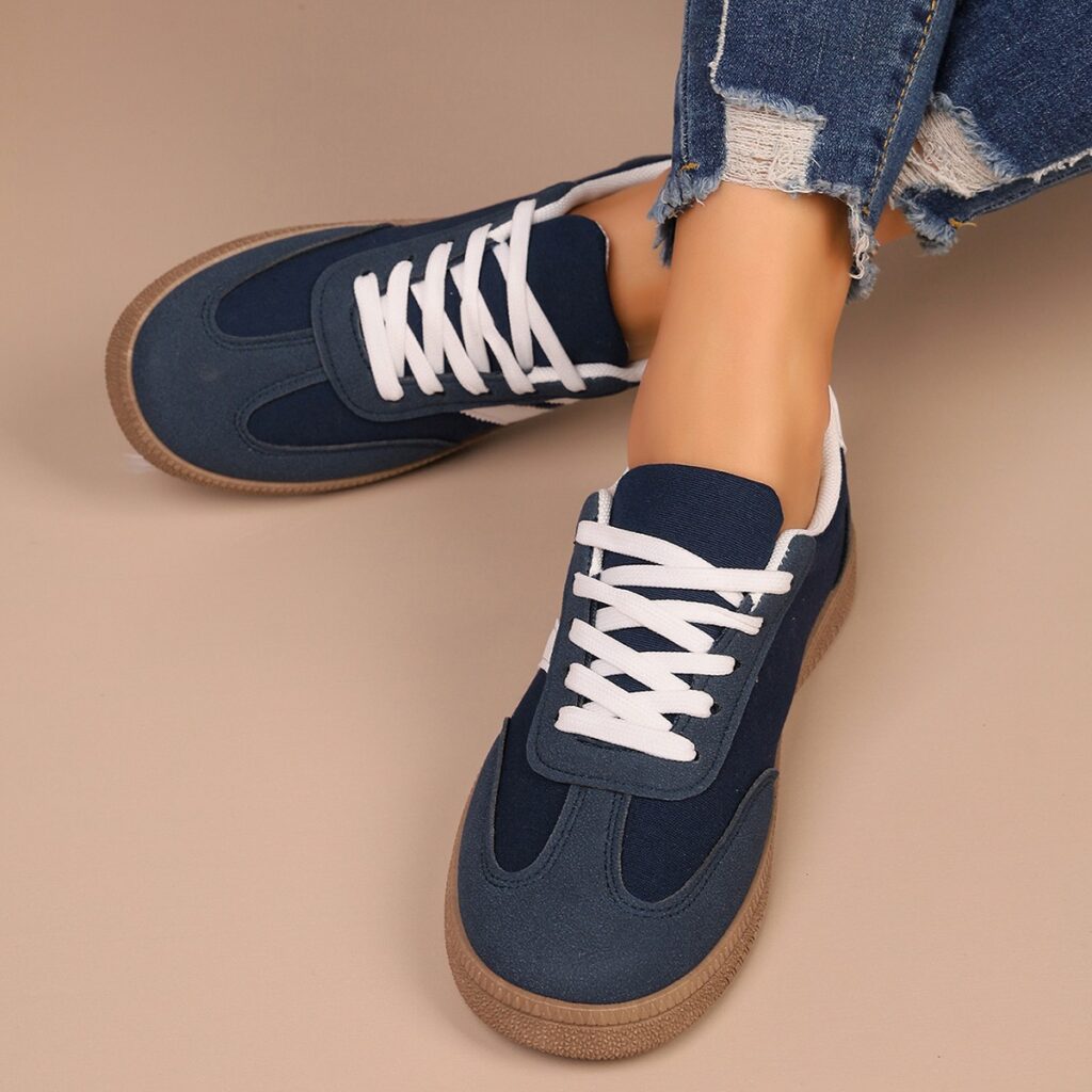 Flat Bottomed German Training Shoes For Women In Spring And Autumn Plus Sizes