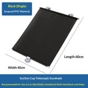 Car Sunshade Automatic Retractable Sun Visor