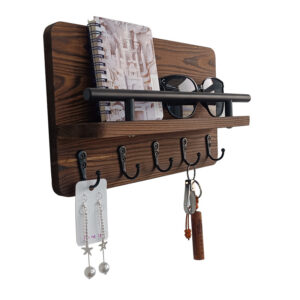 Entryway Mail Organizer Hanging Rack