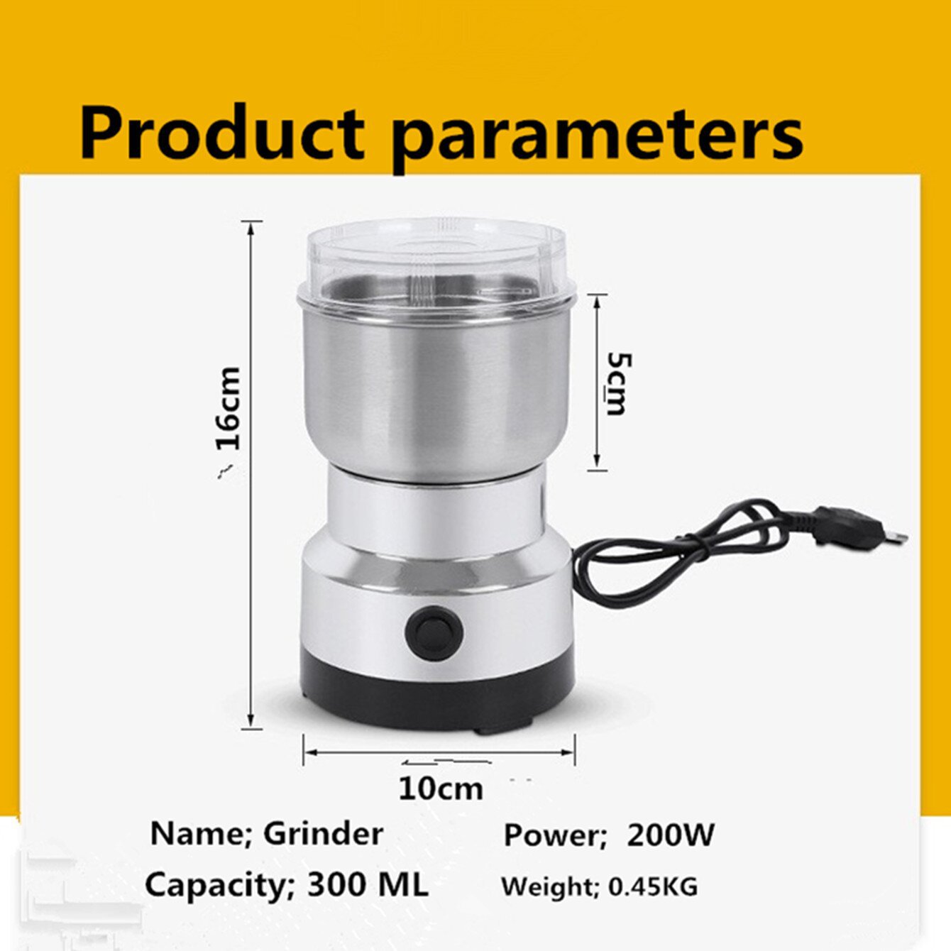 Household Grinder Multi-Grain Food Processor