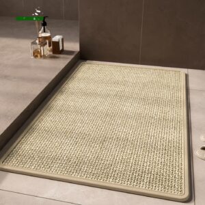 Entrance Doormat Linen-woven Non-slip Bath Mat