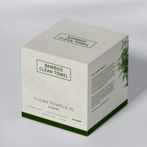Boxed Bamboo-fiber Disposable Face Towels