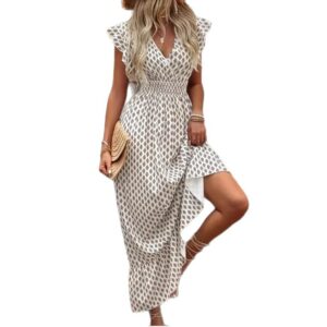 Womens Fashion Elegant Beach Long Dress