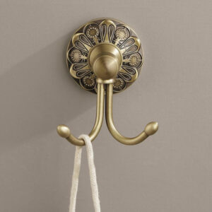Retro Embossed Carved Coat Hook For Home Use