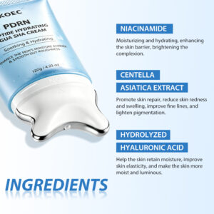 Jelly Gel Moisturizing Gua Sha Face And Neck Cream