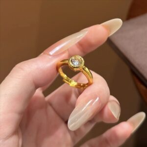 Solitaire Bubble Diamond Ring For Women