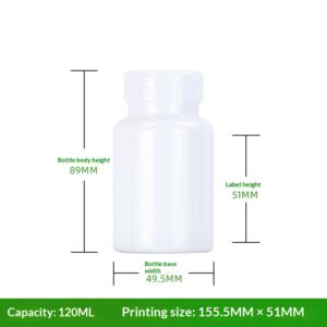 Capsule And Tablet Flip-top Bottle