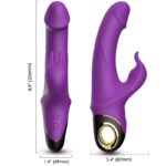 ALIVE - CARIBBEAN SHINE VIBRATOR SUCTION CUP FUCHSIA