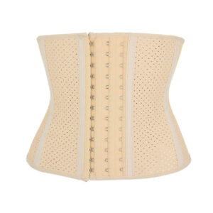 Short Latex Perforated Postpartum Slimming And Shaping Exercise Waist Trainer