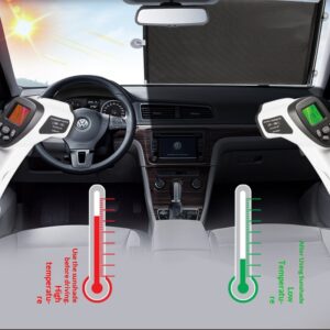 Car Sunshade Automatic Retractable Sun Visor