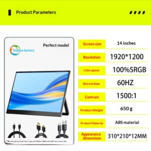 Portable Monitor Extends Your Laptop With A Convenient Secondary Display