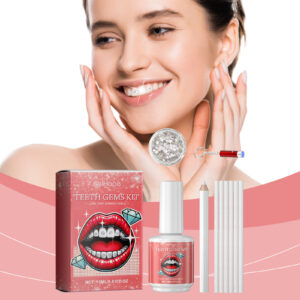 Shimmering Convenient Dental Drill Tooth Stickers For Decoration