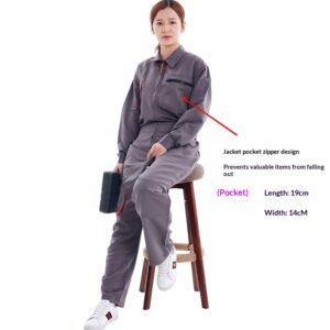 Cheng Auto Repair And Machine Maintenance Wear-resistant Workwear Dustproof Labor Protection Suit Set