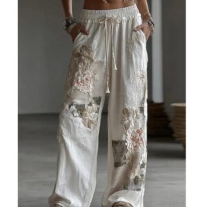 Elegant And Straight-cut Women’s Long Trousers