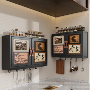 Wall-mounted Storage Cabinet For The Home Bathroom