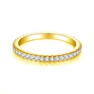 Womens Full-Crystal Simple Fashionable Casual Ring