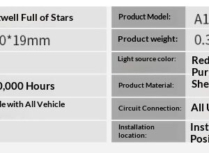 Nterior Ambient Lighting Car Floor Interior Decoration