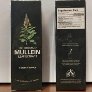 Better Lungs Mullein Leaf Extract