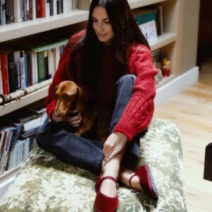 Womens Casual Velvet Versatile Low-heeled Pump Shoes