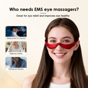 Eye Massager 3D Red Light Massager Dark Circle LED Eye Care Device Skincare Beauty Tool