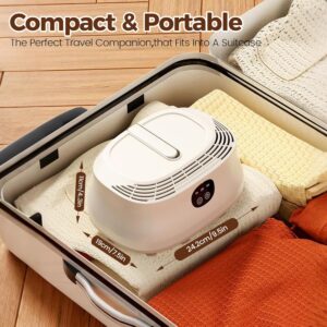 Portable Clothes Dryer Electric Mini Drying Machine With Timer And Dry Bag, Compact Laundry Dryer For Socks Underwear Baby Clothes Travel Hotel