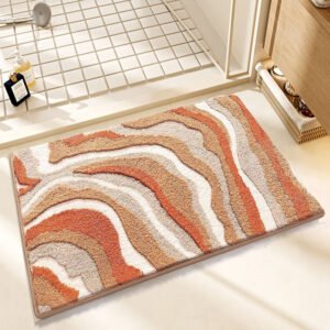 Wear-resistant Bedside Rug Doorway Water-absorbent Non-slip Doormat