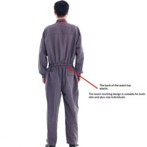 Cheng Auto Repair And Machine Maintenance Wear-resistant Workwear Dustproof Labor Protection Suit Set