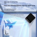 Portable Mini Cooling Fan With Oscillating Blades