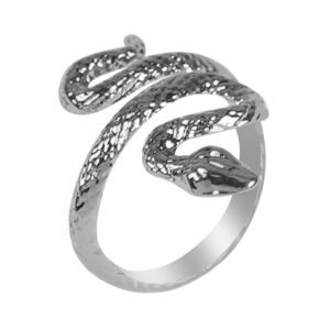 Vintage Punk-style Bold Mens Ring Open-ended And Adjustable
