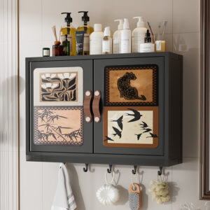 Wall-mounted Storage Cabinet For The Home Bathroom