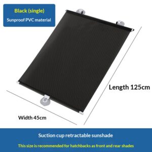 Car Sunshade Automatic Retractable Sun Visor
