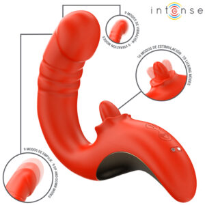 PRETTY LOVE - PERLITA G-SPOT VIBRATOR 3 IN 1 MULTIFUNCTION PURPLE